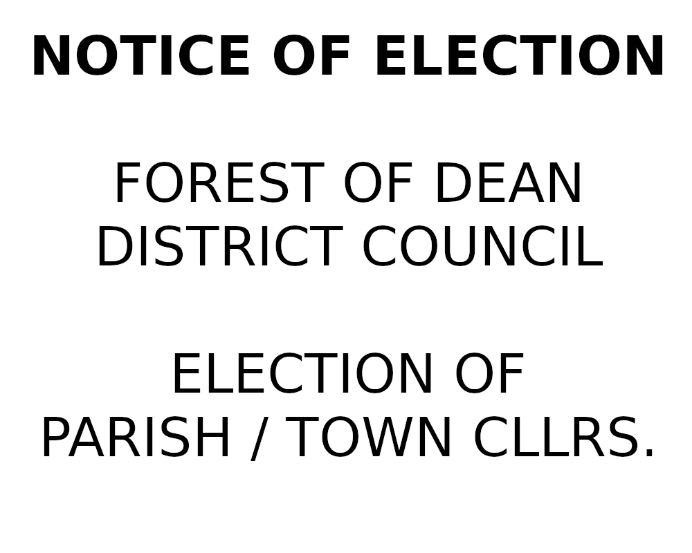 Notice Of Election Parish/Town Councillors